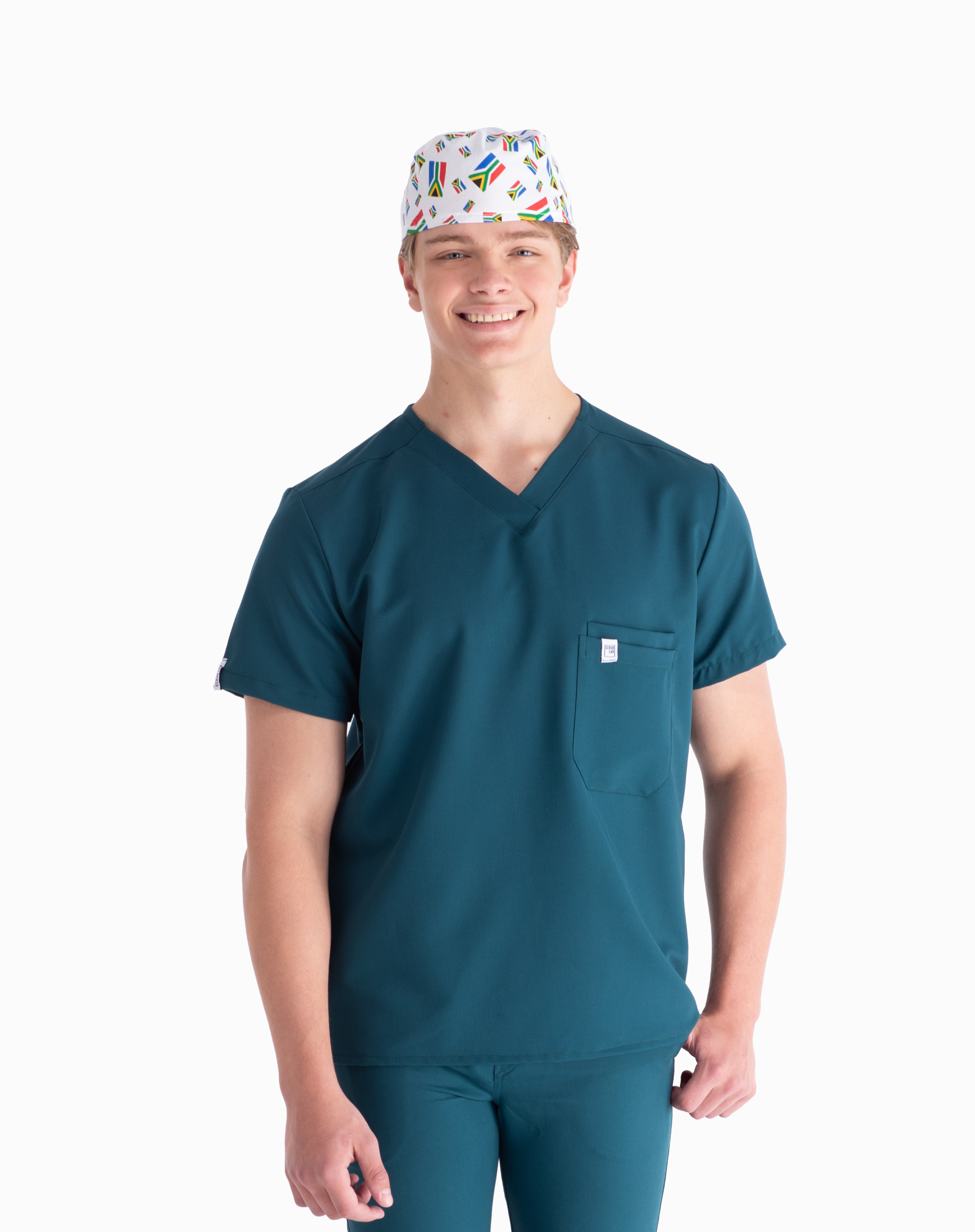 Jeff™ Double Pocket Scrub Top
