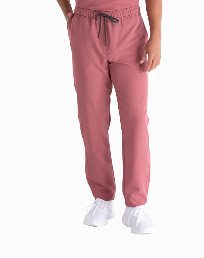 Thabo™ Straight Leg Pants - Colour: Mauve