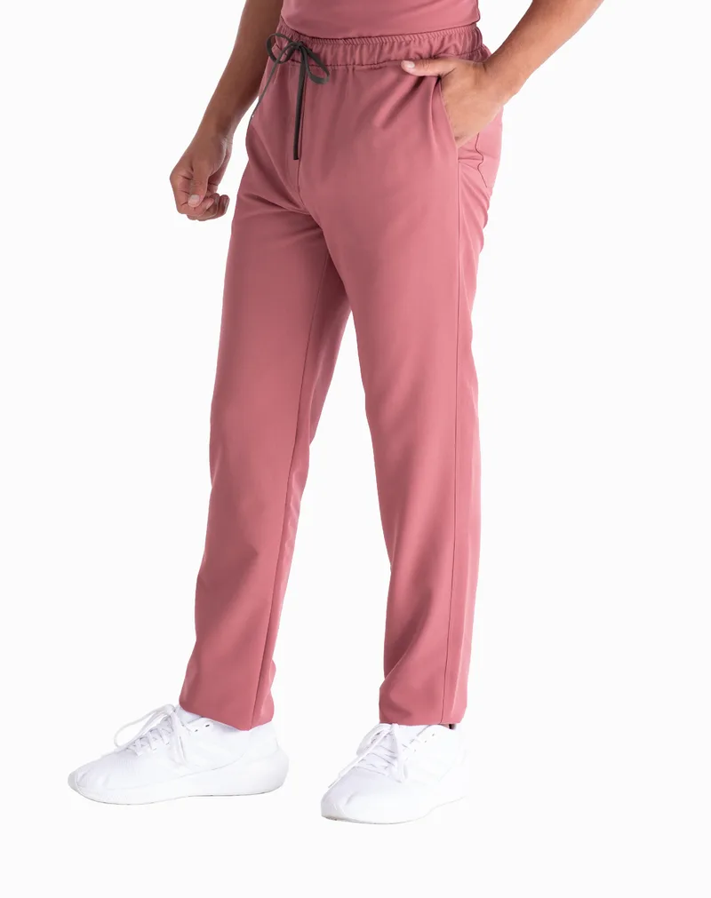 Thabo™ Straight Leg Pants - Colour: Mauve