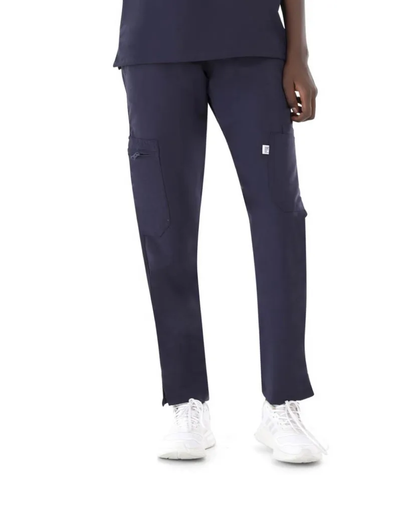 Meg™ Straight Leg Cargo Pants - Colour: Navy