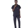 Meg™ Straight Leg Cargo Pants - Colour: Navy