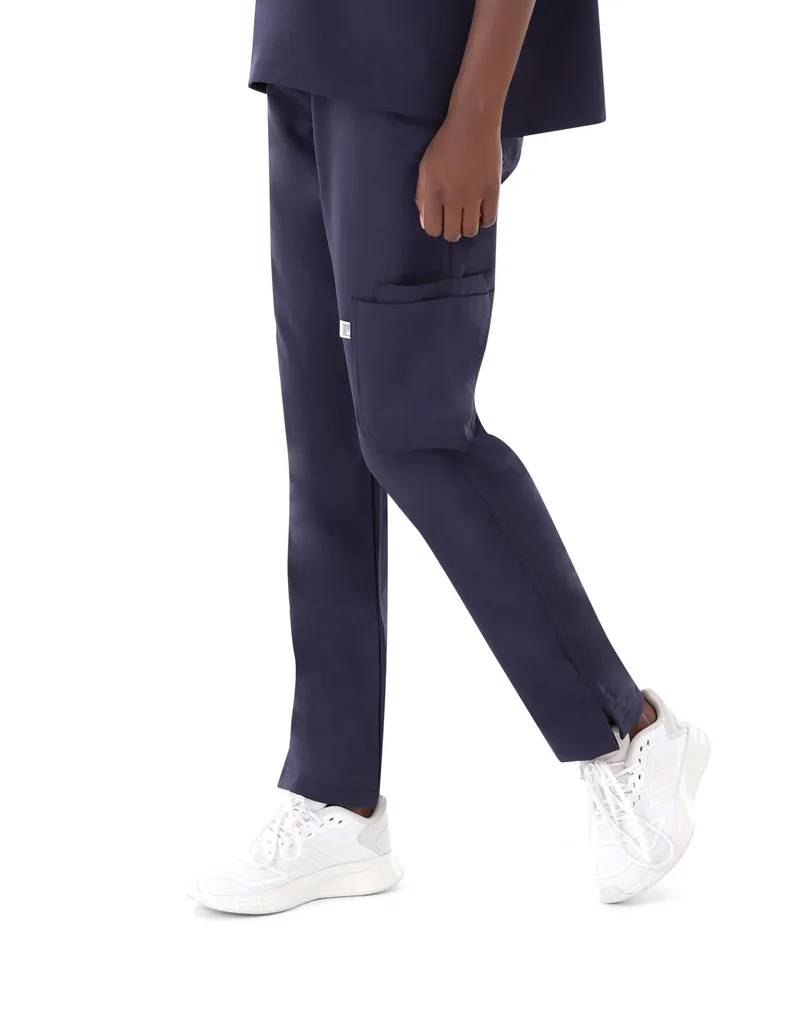 Meg™ Straight Leg Cargo Pants - Colour: Navy