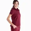 Jess™ Scrub Golfer - Colour: Maroon