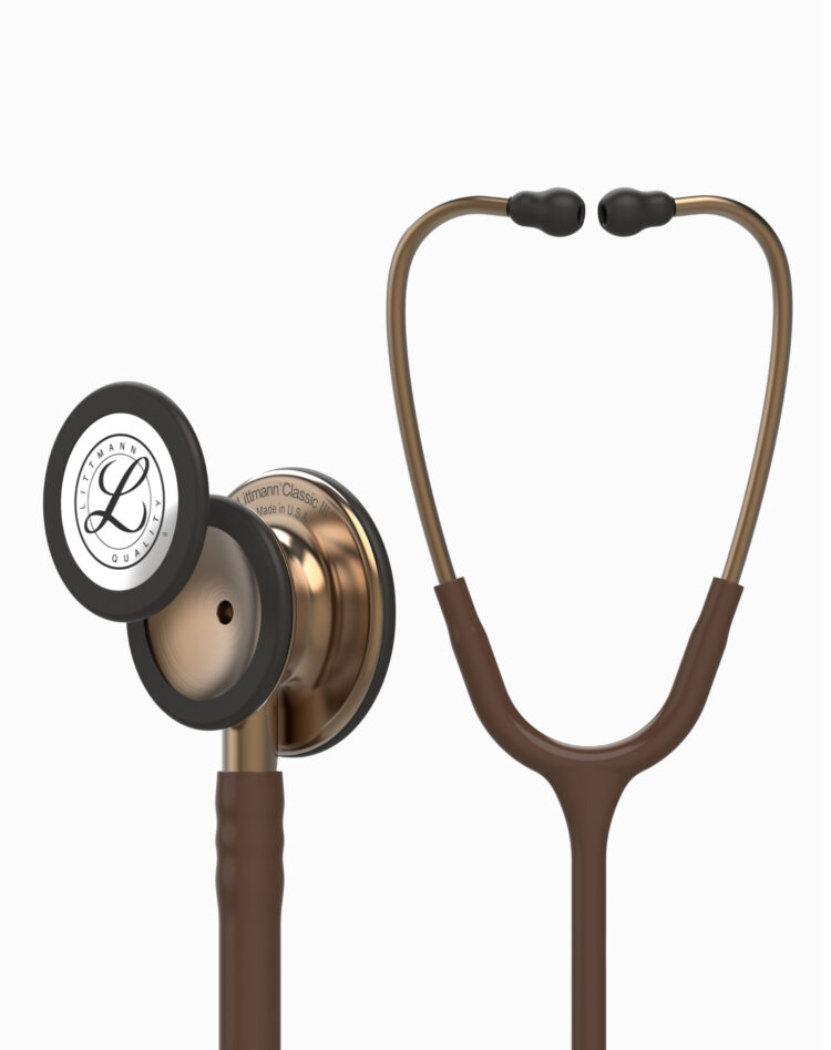 Littmann® Classic III™- Chocolate Tube, Copper-Finish Chestpiece