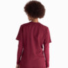 Lily™ Three Pocket Scrub Top - Colour: Maroon